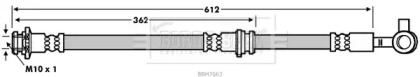 Шлангопровод BORG & BECK BBH7663