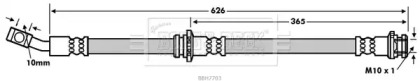 Шлангопровод BORG & BECK BBH7703