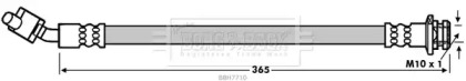 Тормозной шланг BORG & BECK BBH7710