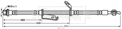 Шлангопровод BORG & BECK BBH7726