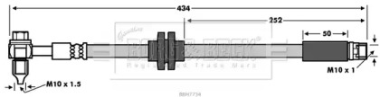 Шлангопровод BORG & BECK BBH7734