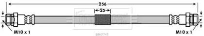 Шлангопровод BORG & BECK BBH7747