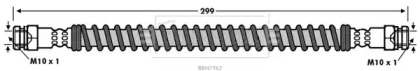 Шлангопровод BORG & BECK BBH7762