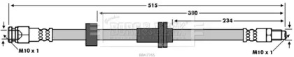 Шлангопровод BORG & BECK BBH7765