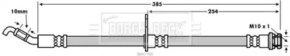 Шлангопровод BORG & BECK BBH7768