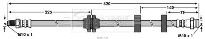 Шлангопровод BORG & BECK BBH7778