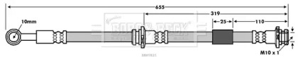 Шлангопровод BORG & BECK BBH7835