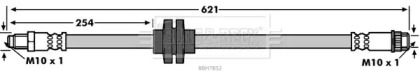 Шлангопровод BORG & BECK BBH7852