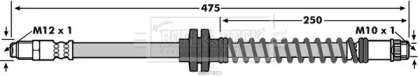 Тормозной шланг BORG & BECK BBH7853