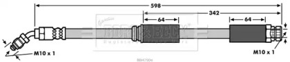 Шлангопровод BORG & BECK BBH7904