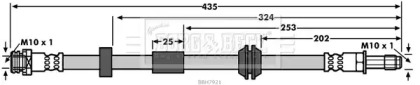 Шлангопровод BORG & BECK BBH7921