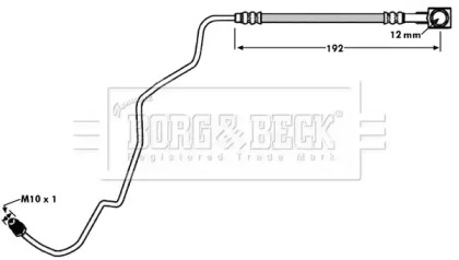 Шлангопровод BORG & BECK BBH7936