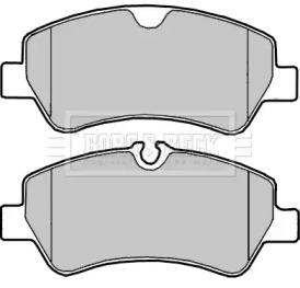 Комплект тормозных колодок BORG & BECK BBP2409