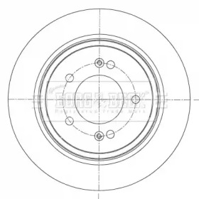 Тормозной диск BORG & BECK BBD5418