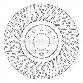 Тормозной диск BORG & BECK BBD6098S