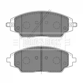 Комплект тормозных колодок BORG & BECK BBP2459