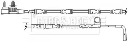 Сигнализатор, износ тормозных колодок BORG & BECK BWL3149