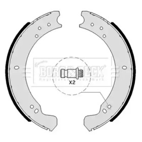 Комлект тормозных накладок BORG & BECK BBS6049