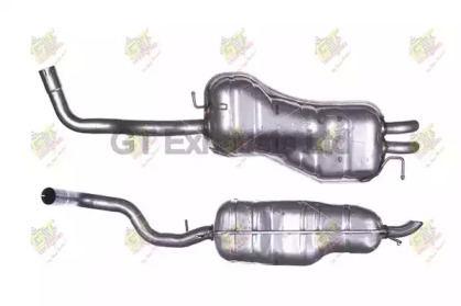 Амортизатор GT Exhausts GAU233