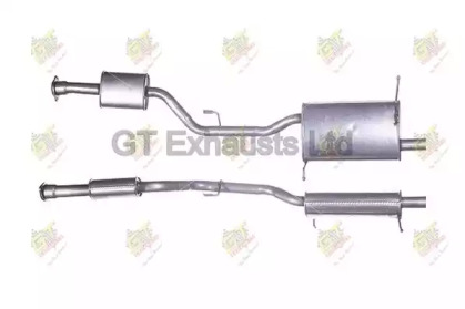 Амортизатор GT Exhausts GBM306