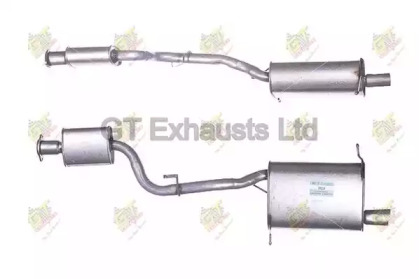 Амортизатор GT Exhausts GBM339