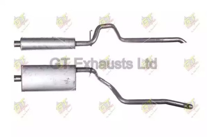 Амортизатор GT Exhausts GCH004