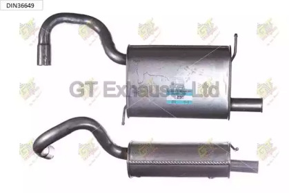 Амортизатор GT Exhausts GCH035