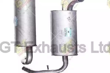 Глушитель выхлопных газов конечный GT Exhausts GCH060