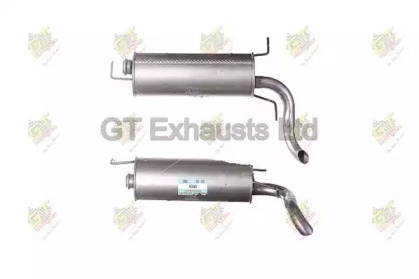 Амортизатор GT Exhausts GCN156