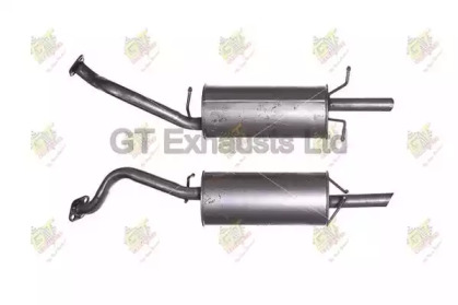 Глушитель выхлопных газов конечный GT Exhausts GDW008