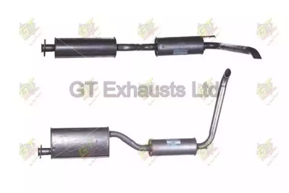 Амортизатор GT Exhausts GFE055