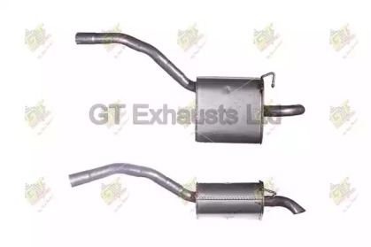 Амортизатор GT Exhausts GFE1007