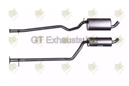 Амортизатор GT Exhausts GFE1088