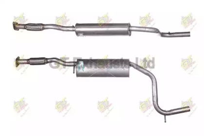 Амортизатор GT Exhausts GFE636