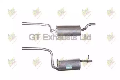 Амортизатор GT Exhausts GFE687