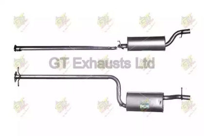 Амортизатор GT Exhausts GFE694