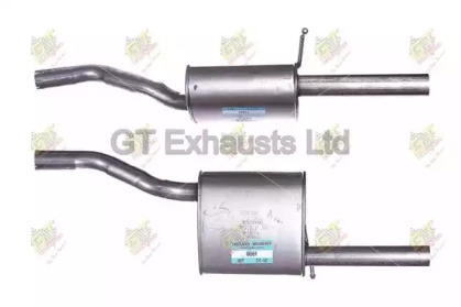 Амортизатор GT Exhausts GFE698