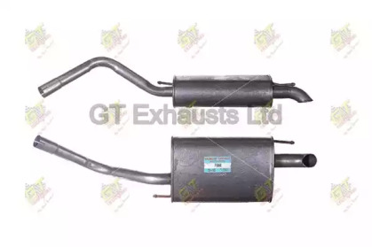 Амортизатор GT Exhausts GFE860