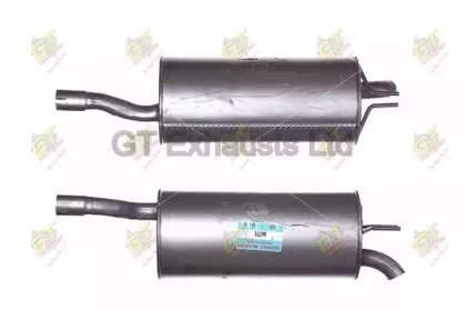 Амортизатор GT Exhausts GFT744