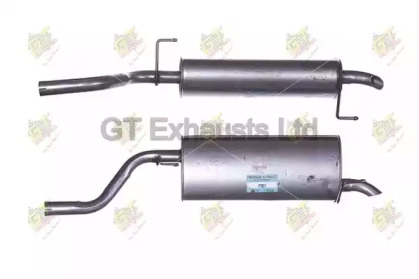 Глушитель выхлопных газов конечный GT Exhausts GFT831