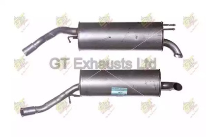 Глушитель выхлопных газов конечный GT Exhausts GFT869