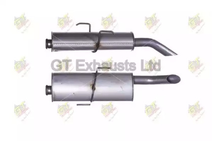 Глушитель выхлопных газов конечный GT Exhausts GPG511