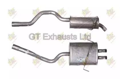 Амортизатор GT Exhausts GRN817