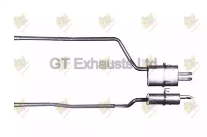 Глушитель выхлопных газов конечный GT Exhausts GRR334