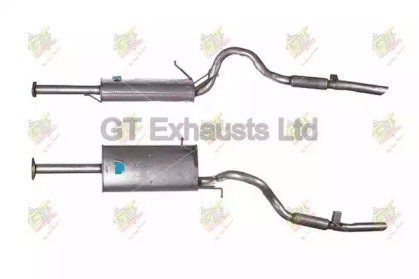 Глушитель выхлопных газов конечный GT Exhausts GSZ085