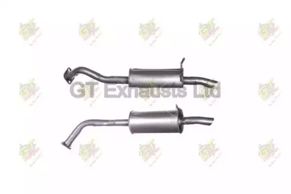 Глушитель выхлопных газов конечный GT Exhausts GTY715