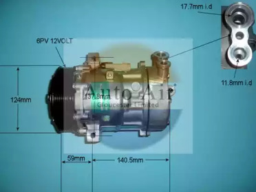 Компрессор, кондиционер AUTO AIR GLOUCESTER 14-1215