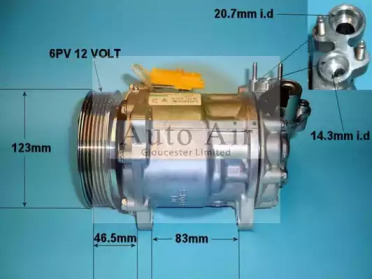 Компрессор AUTO AIR GLOUCESTER 14-0269