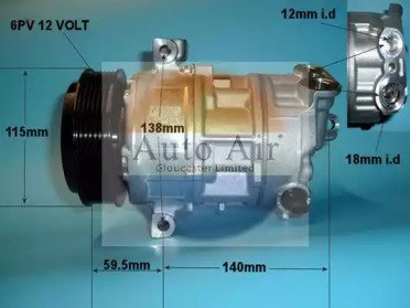 Компрессор AUTO AIR GLOUCESTER 14-7496