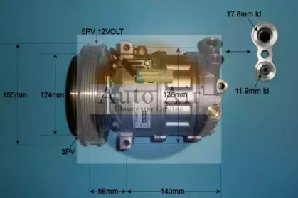 Компрессор AUTO AIR GLOUCESTER 14-0337R